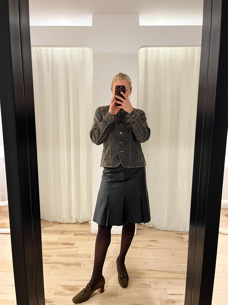 Leather Skirt