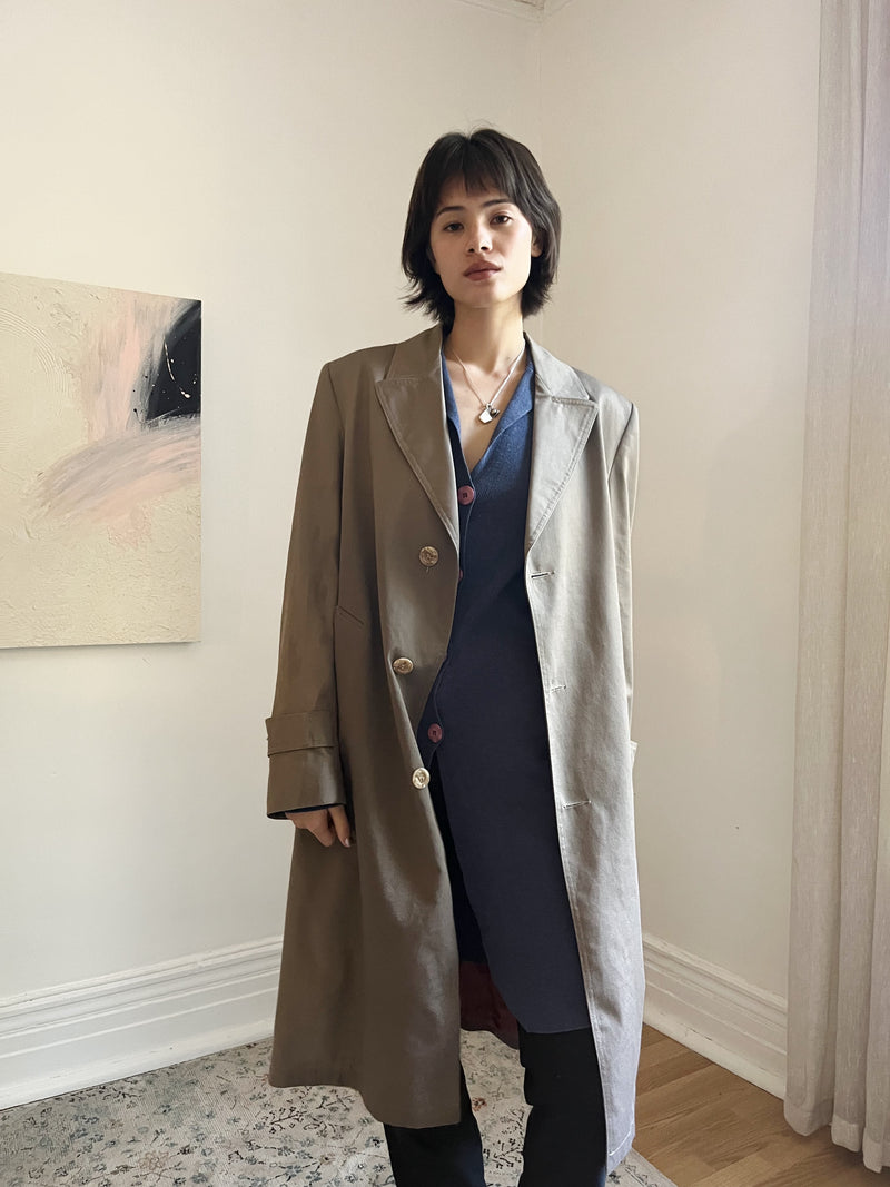 Wool Trench Coat