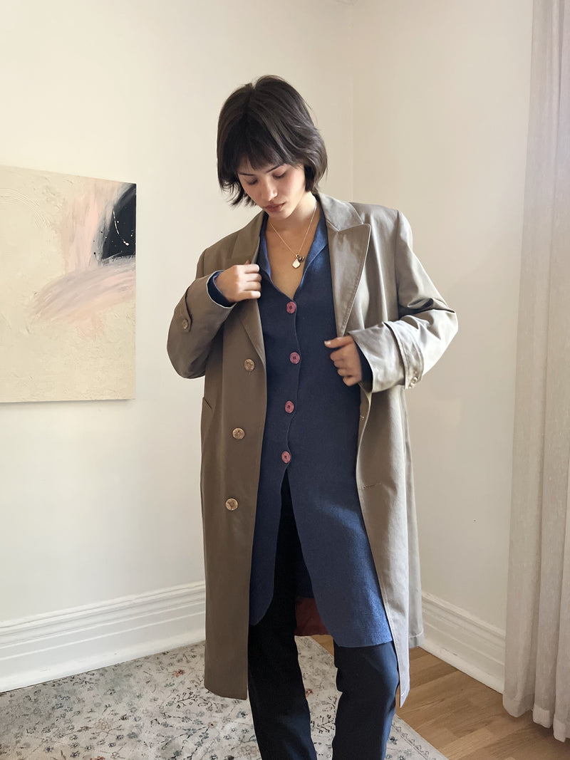 Wool Trench Coat