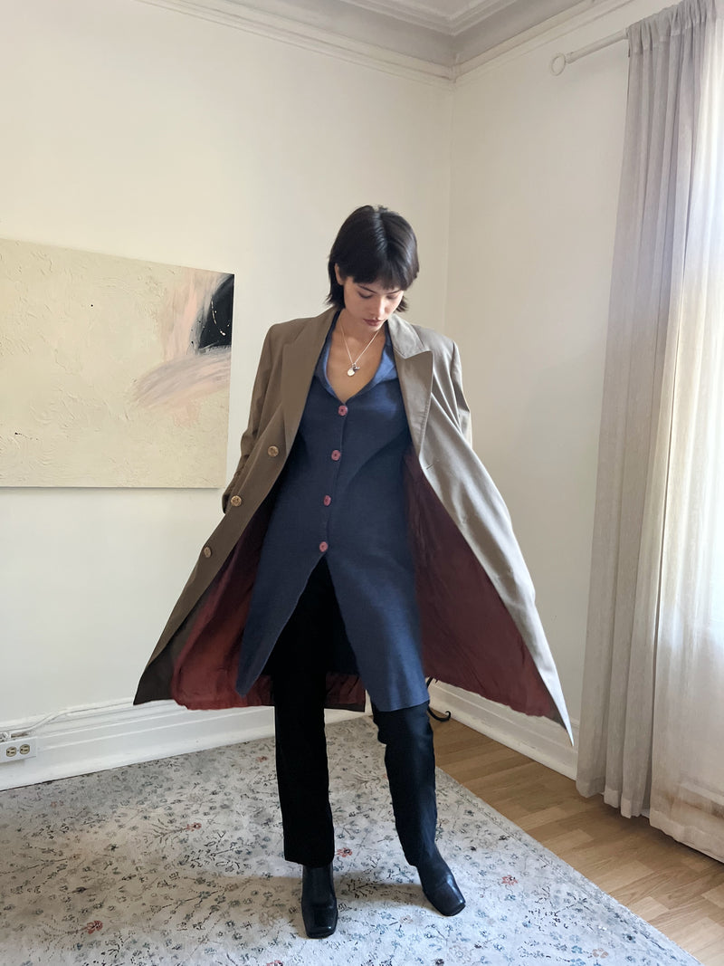 Wool Trench Coat