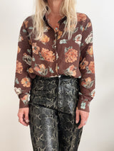 Silk Printed Shirt